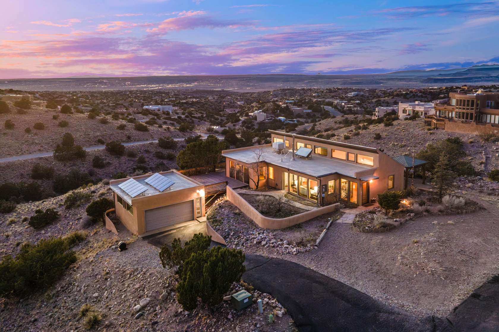 2 Acres of Land with Home for Sale in Placitas, New Mexico