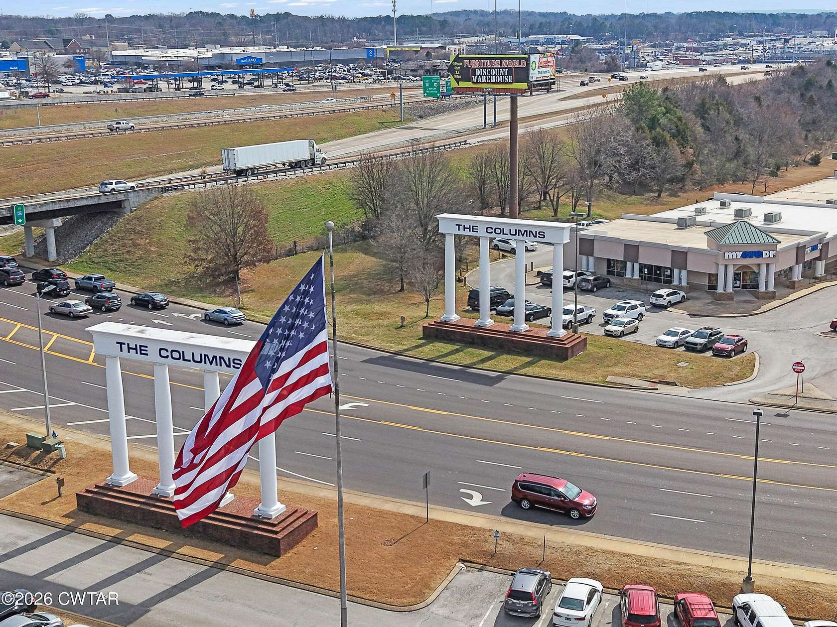 2.33 Acres of Improved Commercial Land for Sale in Jackson, Tennessee