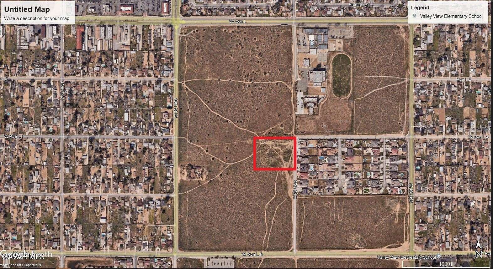 0.6 Acres of Land for Sale in Lancaster, California