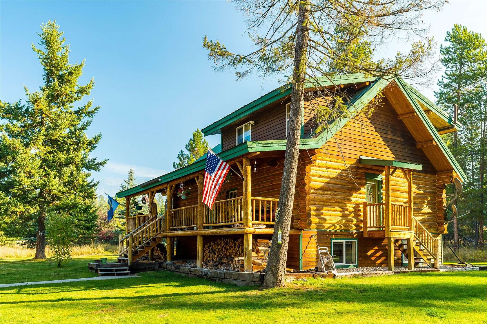 2 Acres of Land with Home for Sale in Bigfork, Montana