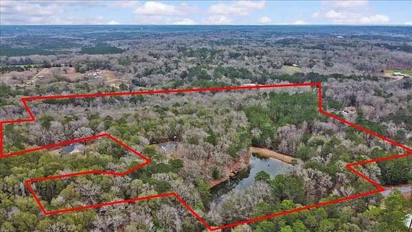 28.8 Acres of Recreational Land with Home for Sale in Ozark, Alabama