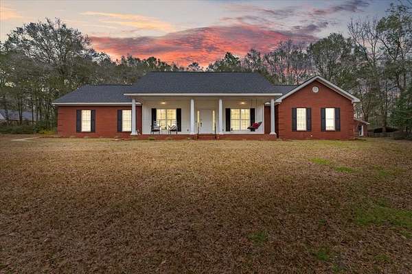 28.8 Acres of Recreational Land with Home for Sale in Ozark, Alabama