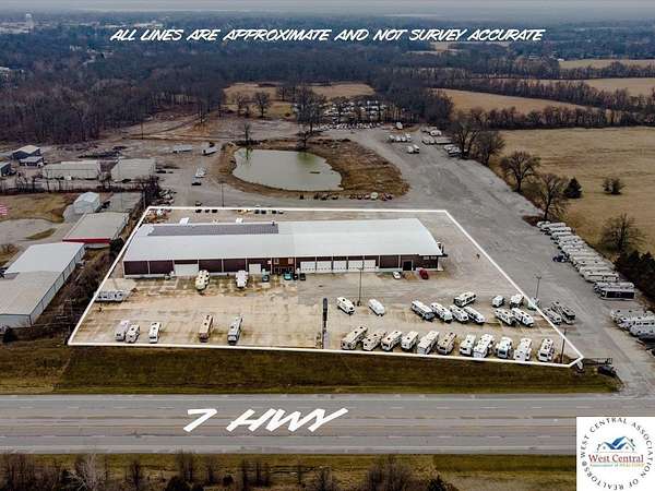 6 Acres of Improved Commercial Land for Sale in Clinton, Missouri