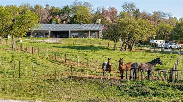 9.42 Acres of Land with Home for Sale in Stephenville, Texas