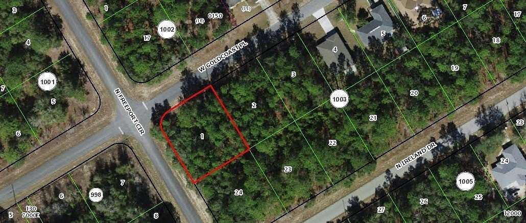 0.31 Acres of Residential Land for Sale in Citrus Springs, Florida