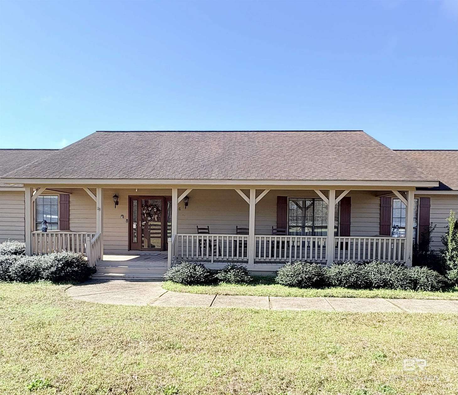 8.26 Acres of Land with Home for Sale in Castleberry, Alabama