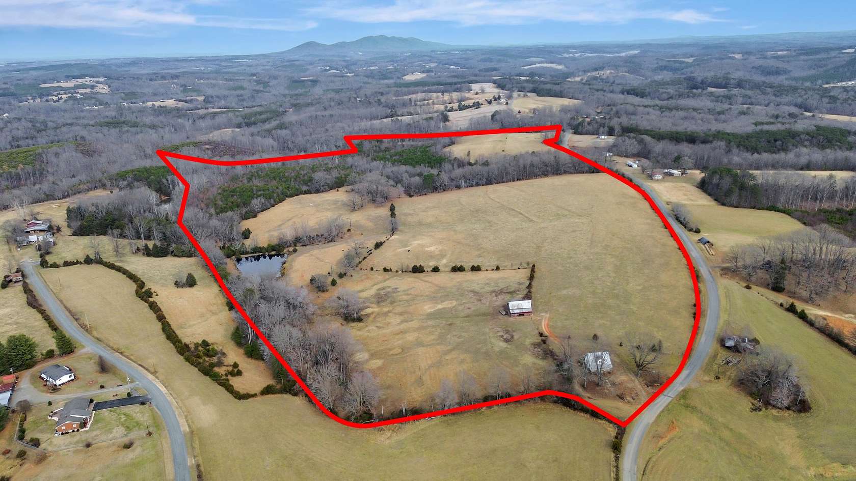 98.3 Acres of Agricultural & Residential Land for Sale in Penhook, Virginia