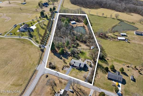 5 Acres of Land with Home for Sale in Crossville, Tennessee