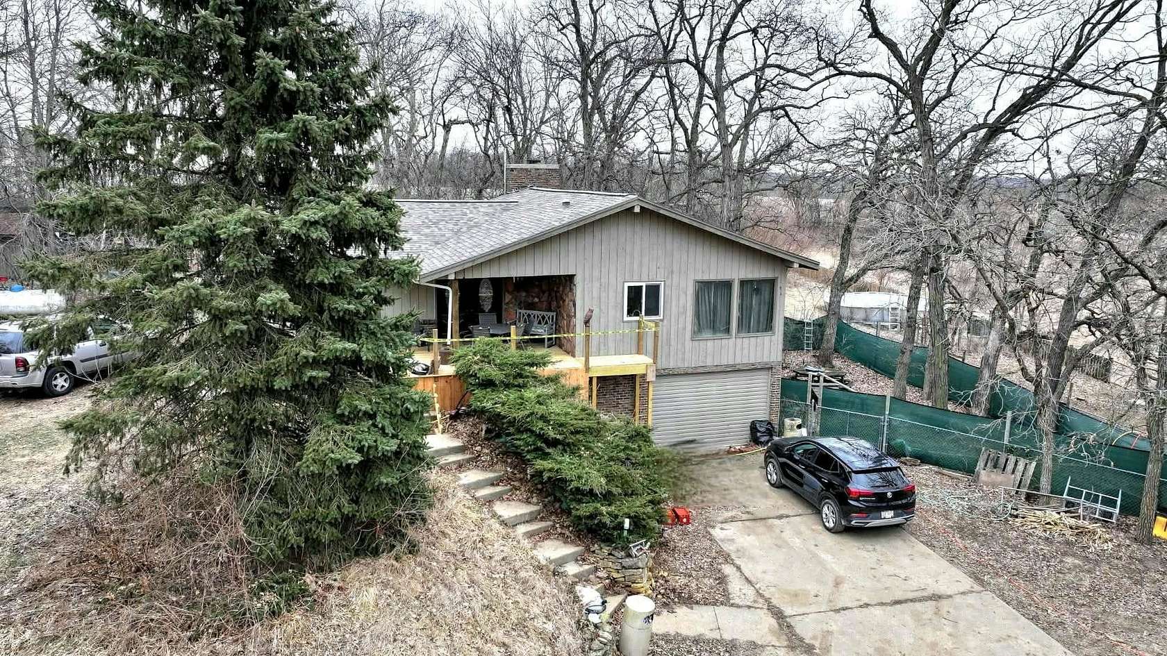 11.4 Acres of Land with Home for Sale in Brodhead, Wisconsin