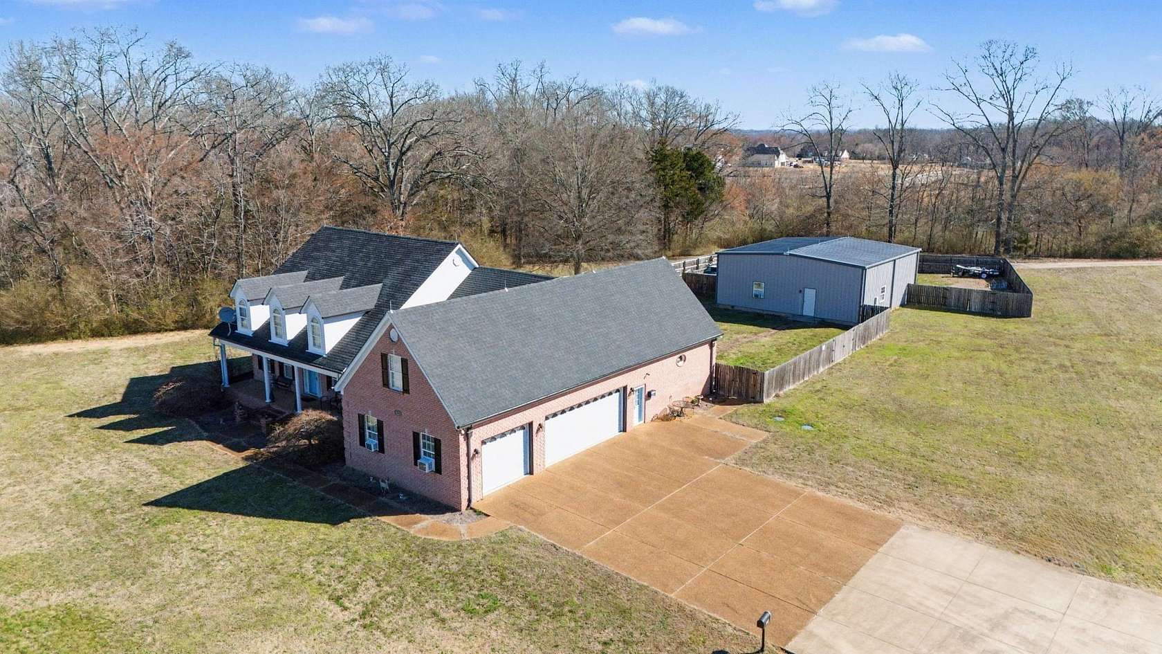 1.87 Acres of Land with Home for Sale in Somerville, Tennessee