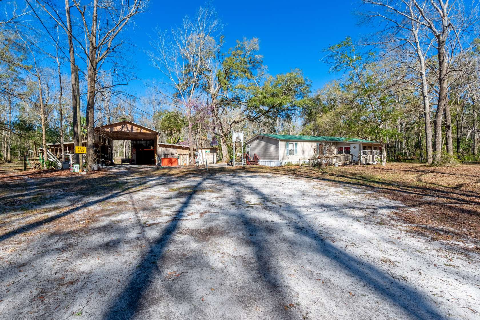5 Acres of Land with Home for Sale in Old Town, Florida