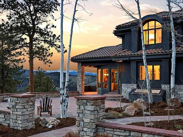 10 Acres of Land with Home for Sale in Evergreen, Colorado