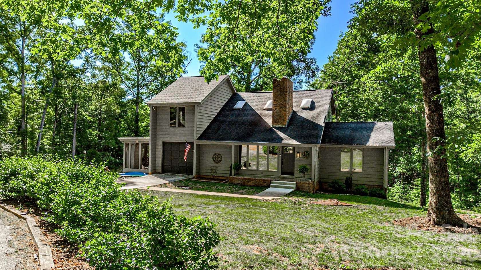 2.5 Acres of Land with Home for Sale in Forest City, North Carolina