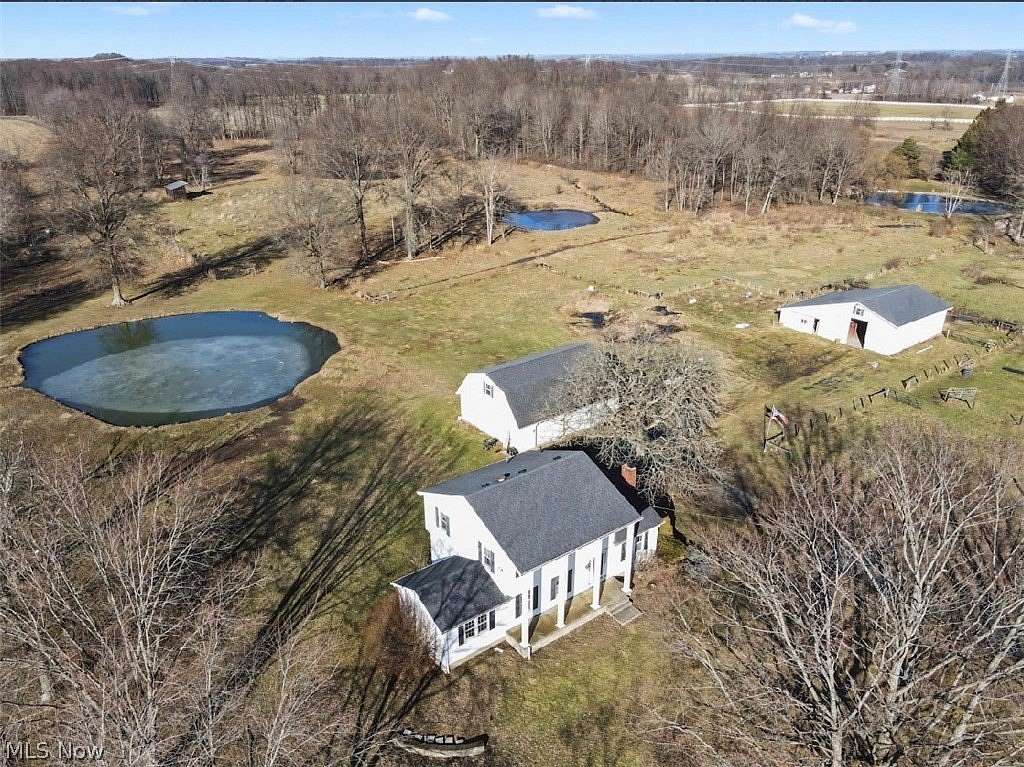 15 Acres of Land with Home for Sale in Canfield, Ohio