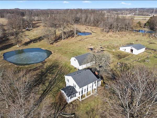 15 Acres of Land with Home for Sale in Canfield, Ohio