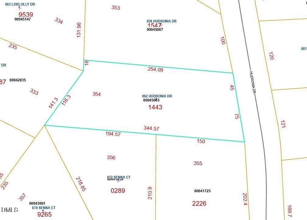 0.78 Acres of Residential Land for Sale in Vass, North Carolina