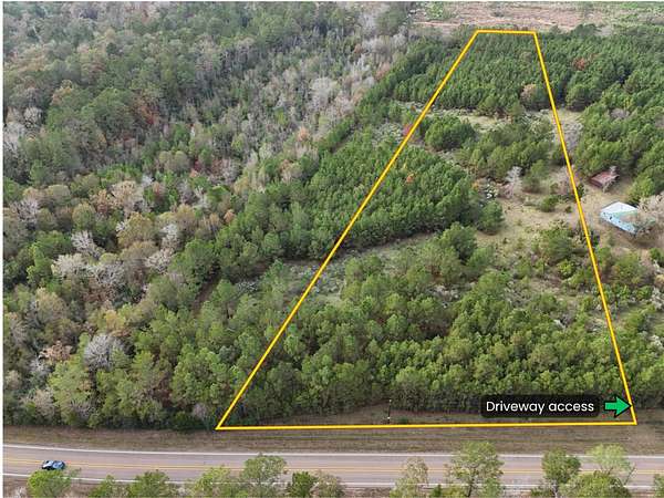 6.64 Acres of Land for Sale in Camden, Texas