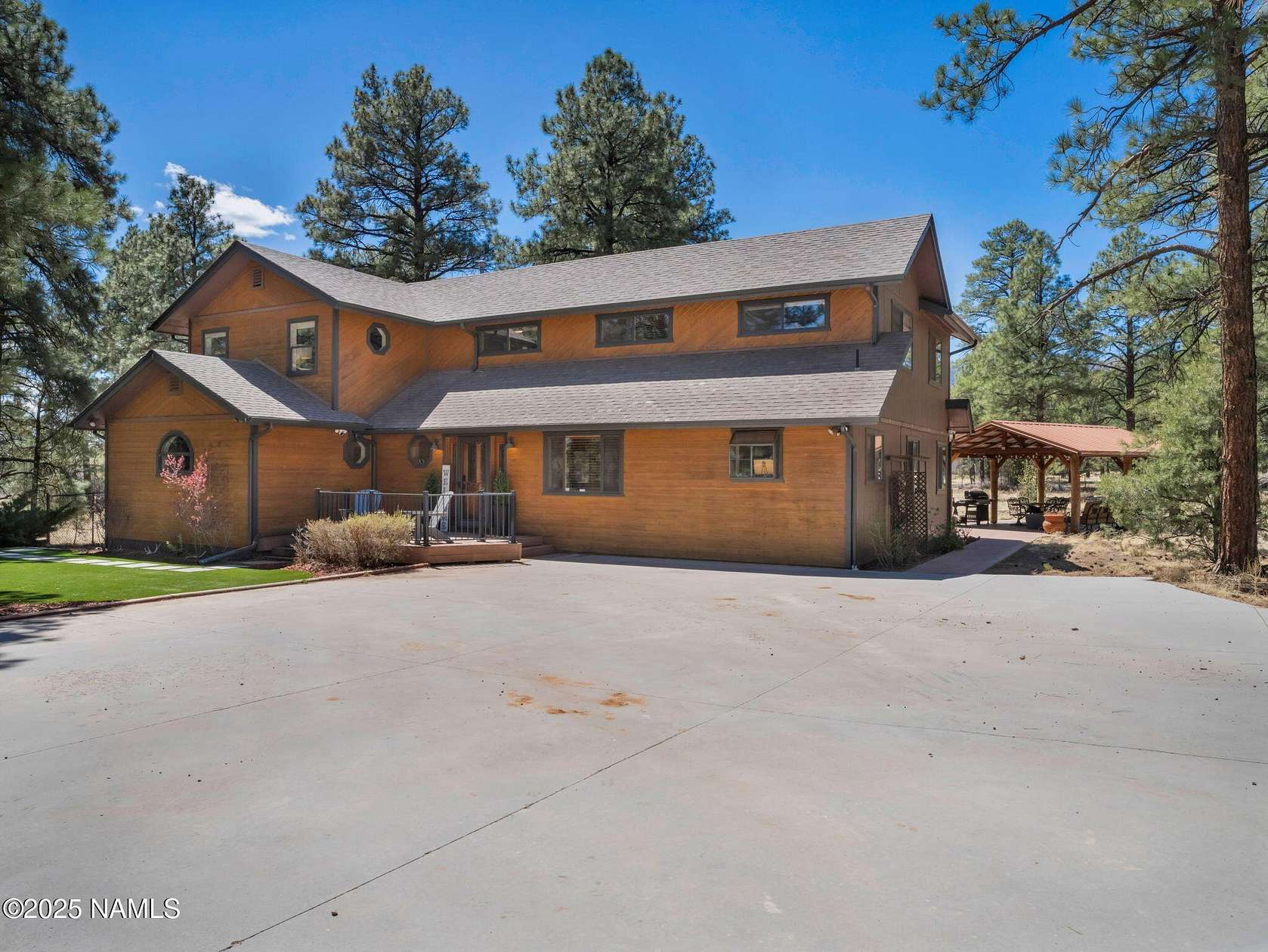 4 Acres of Land with Home for Sale in Flagstaff, Arizona