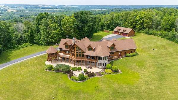 35 Acres of Land with Home for Sale in Bloomfield, New York