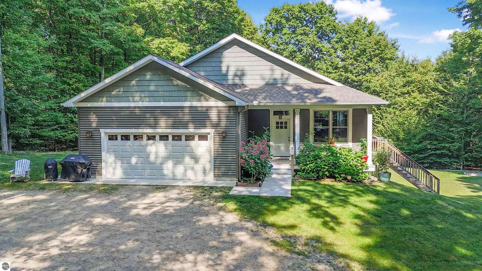 5 Acres of Land with Home for Sale in Suttons Bay, Michigan