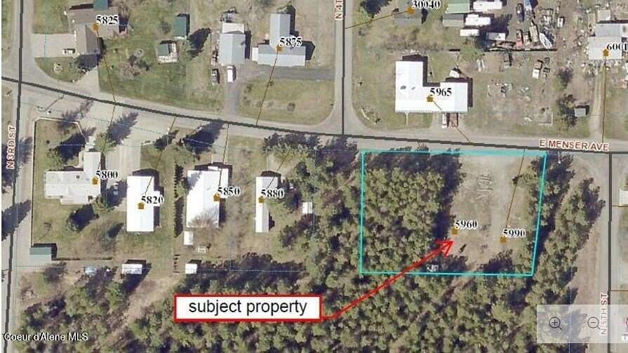 0.8 Acres of Residential Land for Sale in Athol, Idaho