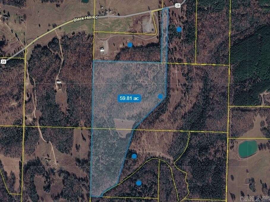 60 Acres of Land for Sale in Damascus, Arkansas