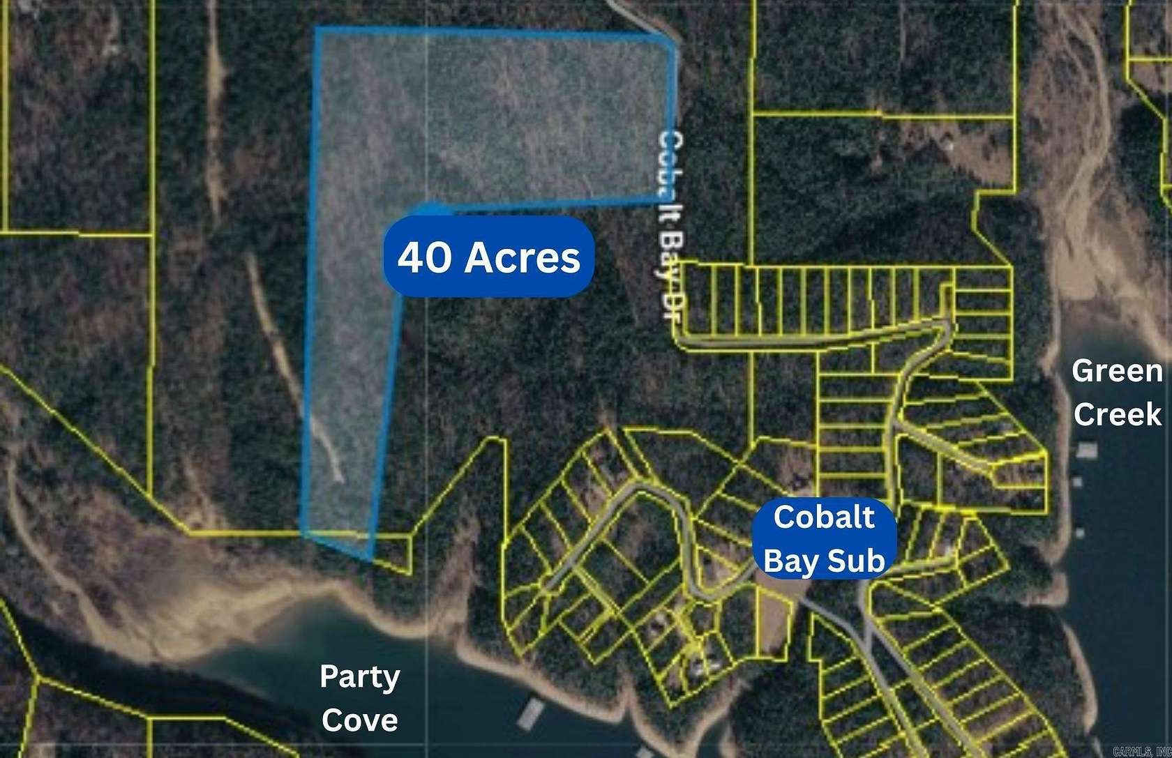 40 Acres of Recreational Land for Sale in Shirley, Arkansas