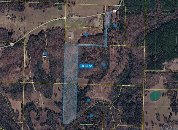 30 Acres of Land for Sale in Damascus, Arkansas