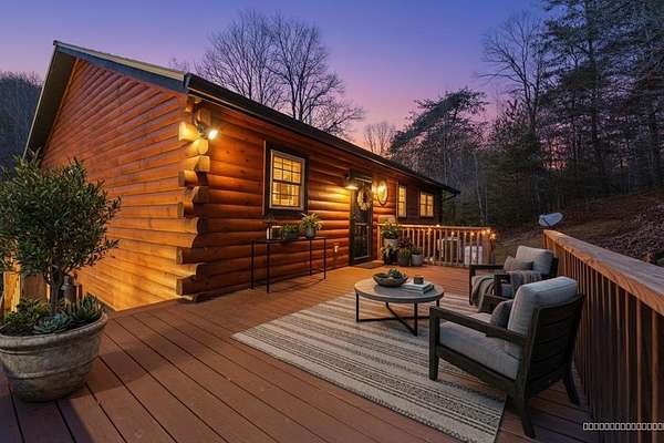 15.3 Acres of Land with Home for Sale in Blairsville, Georgia