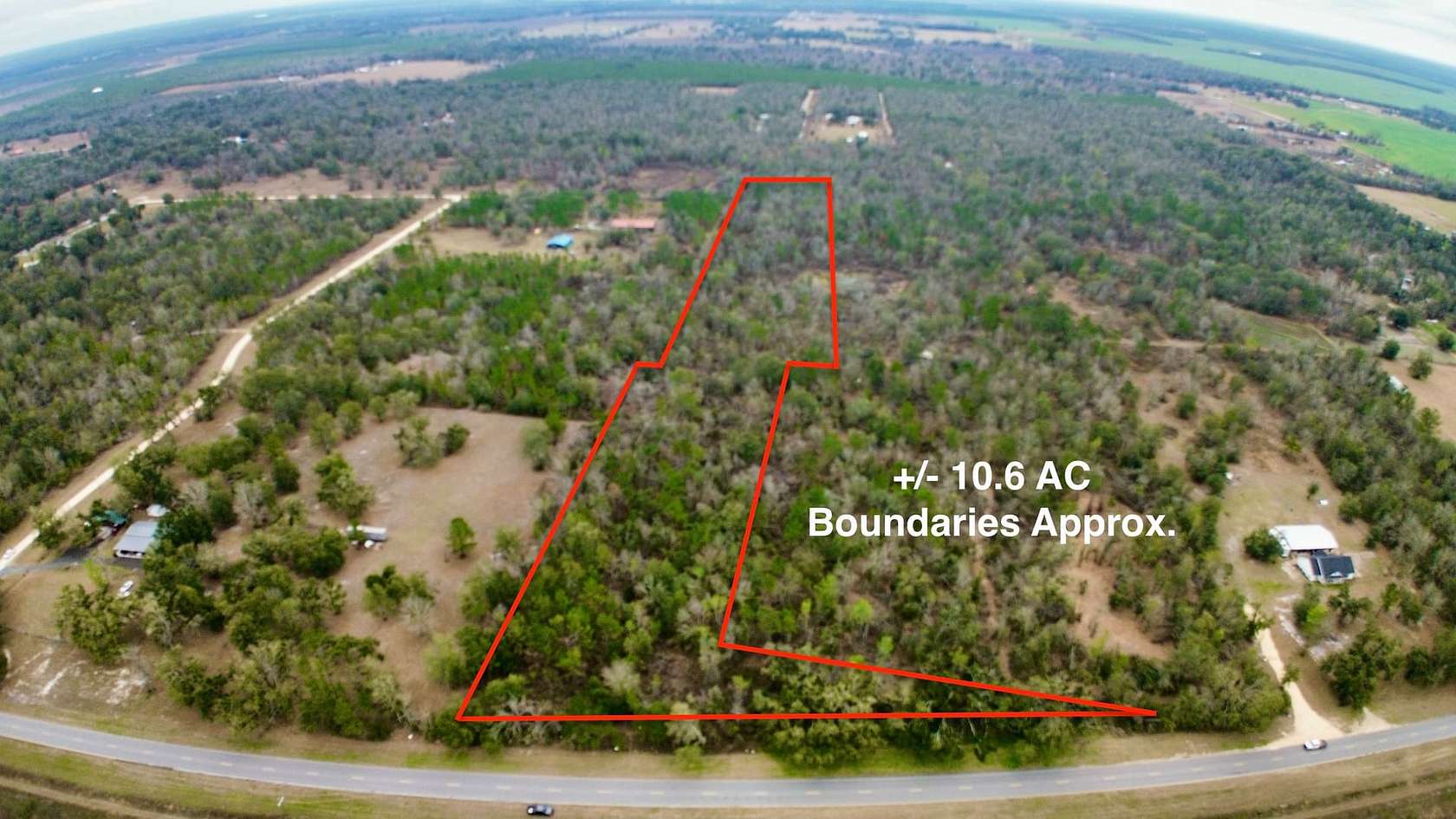 10.6 Acres of Recreational Land for Sale in Lee, Florida