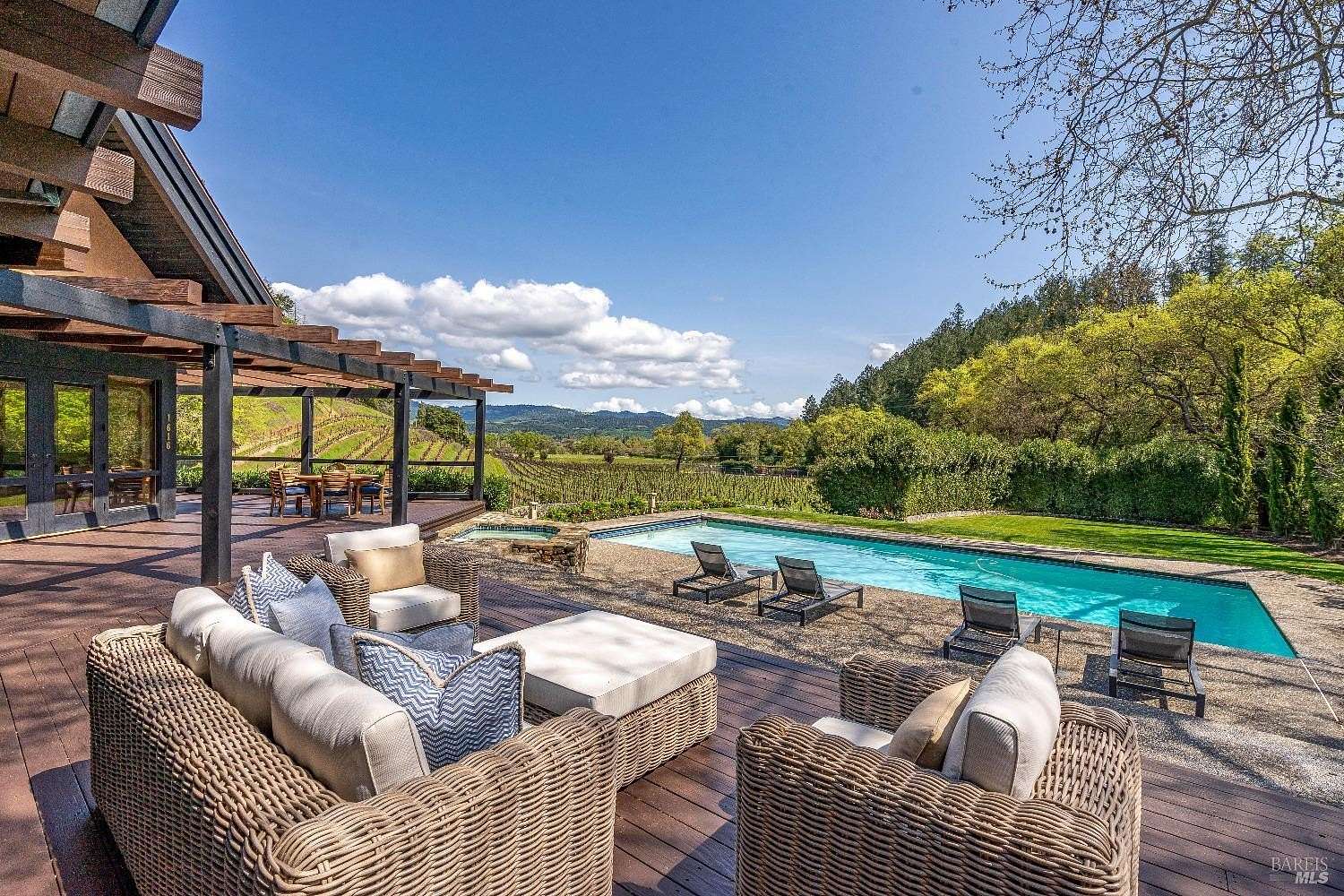 15.4 Acres of Land with Home for Sale in St. Helena, California