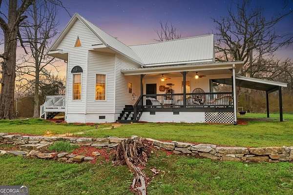 5 Acres of Land with Home for Sale in Franklin, Georgia