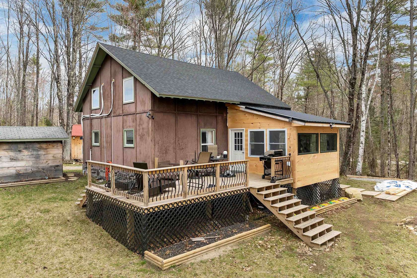 6.3 Acres of Land with Home for Sale in Warren, New Hampshire