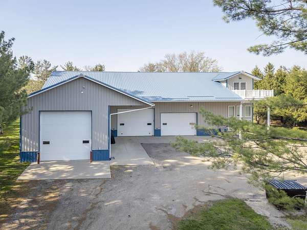 4.36 Acres of Land with Home for Sale in Dunkerton, Iowa