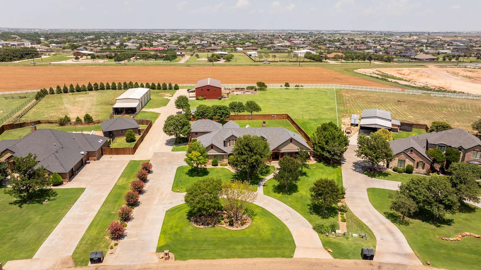 2.4 Acres of Land with Home for Sale in Lubbock, Texas