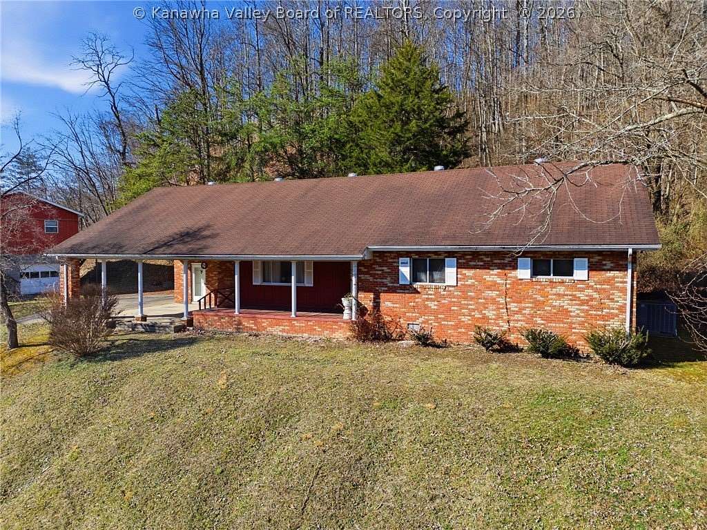 2.5 Acres of Land with Home for Sale in West Hamlin, West Virginia