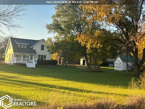 11.4 Acres of Land with Home for Sale in Jefferson, Iowa