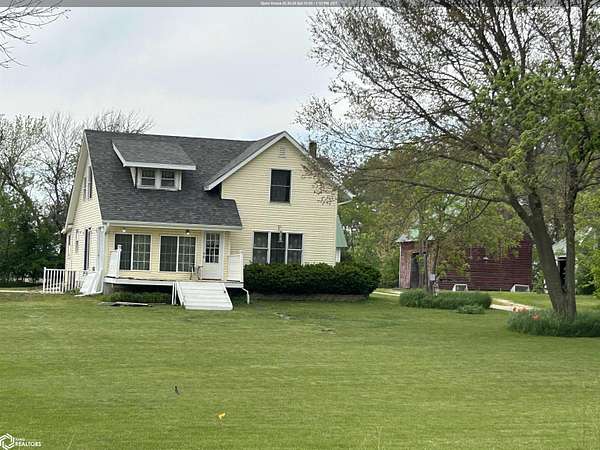 11.4 Acres of Land with Home for Sale in Jefferson, Iowa
