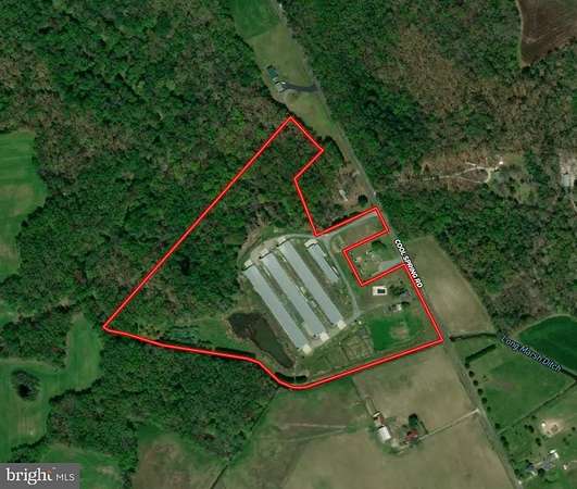25.8 Acres of Agricultural Land with Home for Sale in Marydel, Maryland