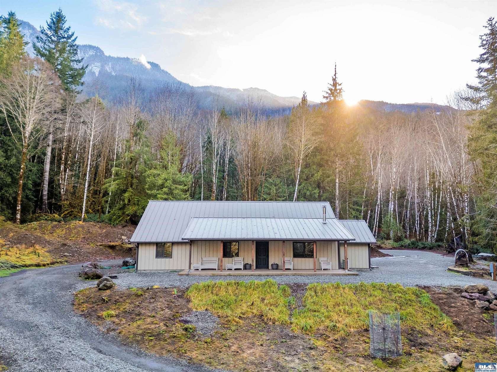 27.6 Acres of Recreational Land with Home for Sale in Port Angeles, Washington