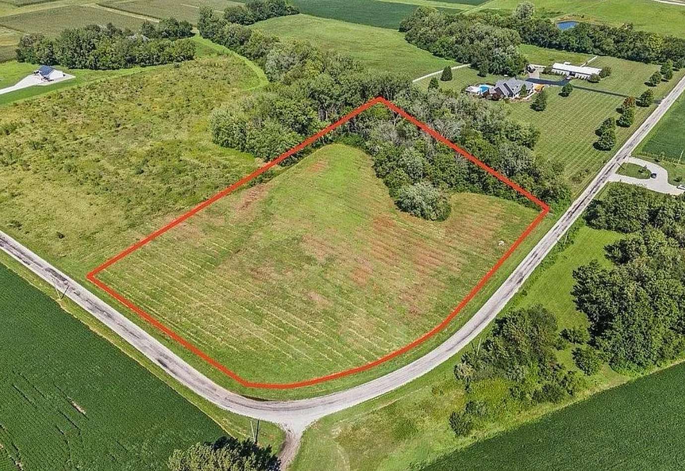5 Acres of Residential Land for Sale in Rochester, Illinois