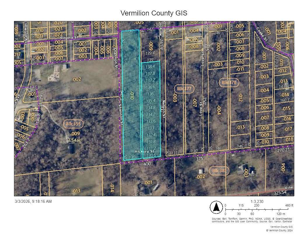 5 Acres of Land for Sale in Danville, Illinois