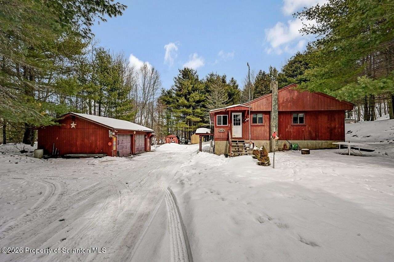 4.29 Acres of Land with Home for Sale in Gouldsboro, Pennsylvania