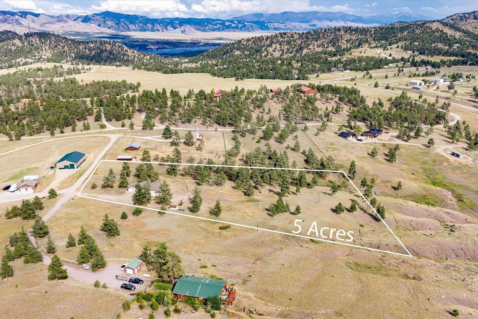 5.15 Acres of Land with Home for Sale in Helena, Montana