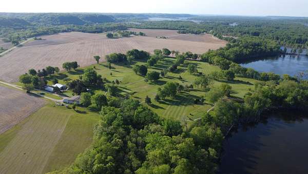 41.6 Acres of Land with Home for Sale in Savanna, Illinois