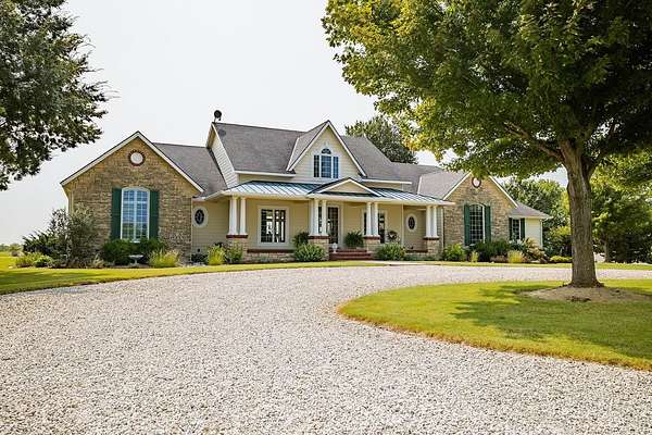 237 Acres of Land with Home for Sale in Benton, Kansas