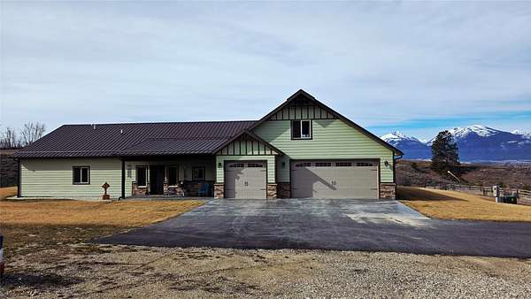 9.17 Acres of Land with Home for Sale in Stevensville, Montana