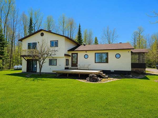 5.17 Acres of Land with Home for Sale in Bergland, Michigan