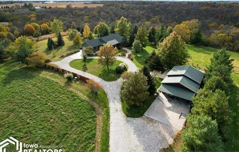 4 Acres of Land with Home for Sale in Knoxville, Iowa