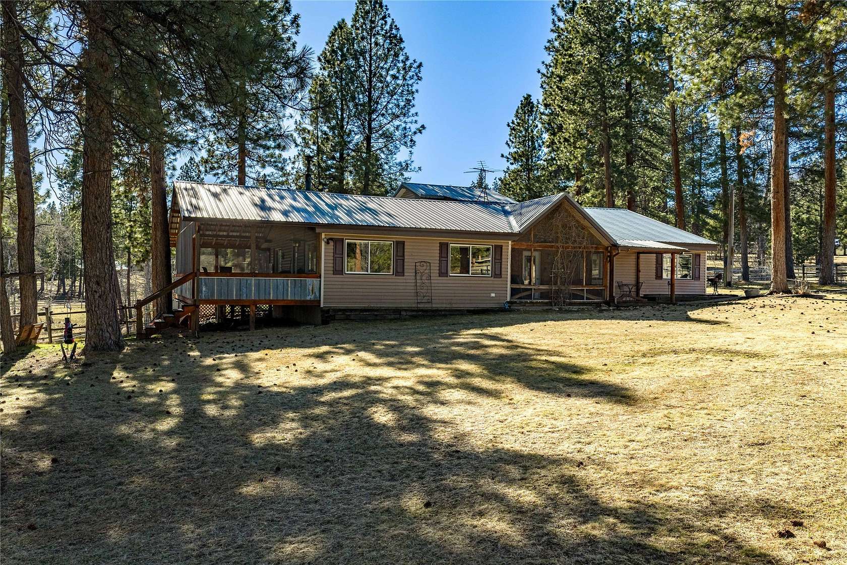 10.1 Acres of Land with Home for Sale in Hamilton, Montana